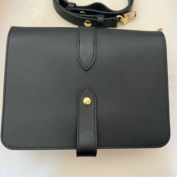 Louis Vuitton Black Calfskin Rendez-Vous Adjustable Shoulder Strap Bag AuthPurse - Picture 7 of 15